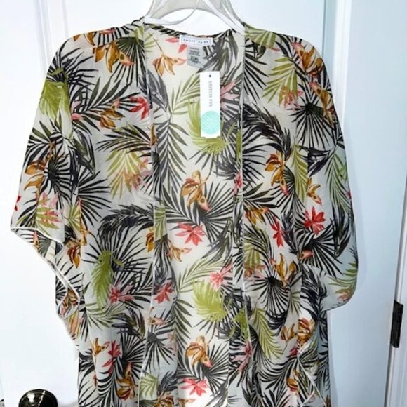 emory park Tops - Emory Park Open Kimono